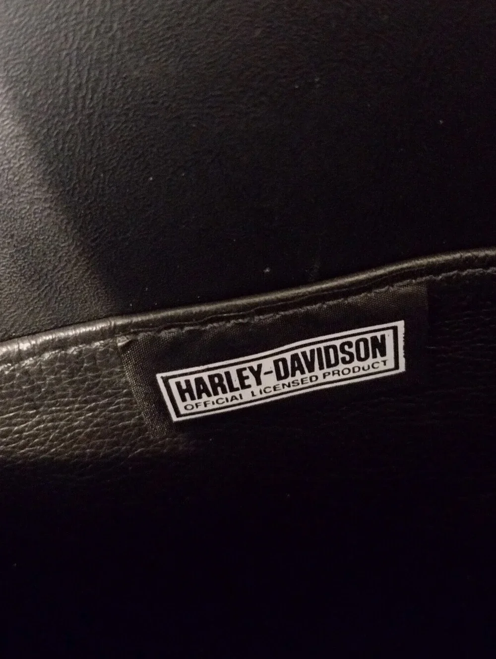Harley Davidson Leather Messenger Bag